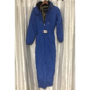 Vintage Metropolis One-Piece Ski Suit (Size 8)
